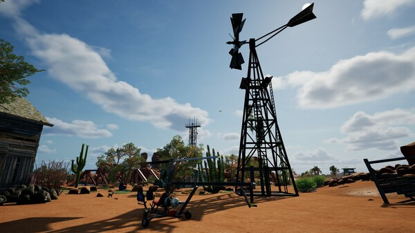 Игра KeepUp Survival - Red Desert Map, скриншот