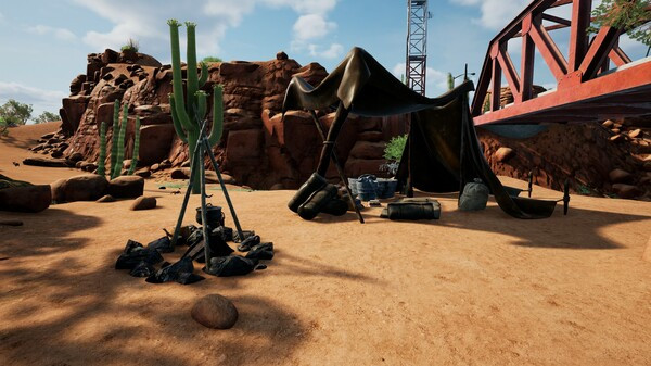 Игра KeepUp Survival - Red Desert Map, скриншот