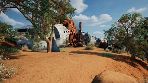 Игра KeepUp Survival - Red Desert Map, скриншот
