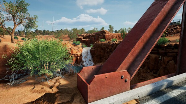 Игра KeepUp Survival - Red Desert Map, скриншот