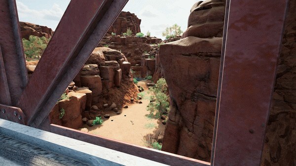 Игра KeepUp Survival - Red Desert Map, скриншот