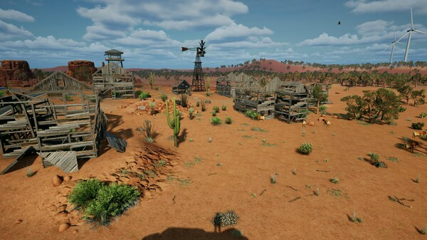 Игра KeepUp Survival - Red Desert Map, скриншот