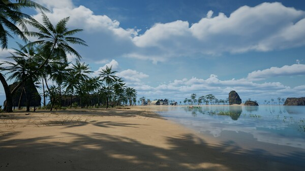 Игра KeepUp Survival - Tropical Island Map, скриншот