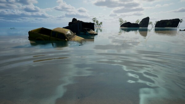 Игра KeepUp Survival - Tropical Island Map, скриншот