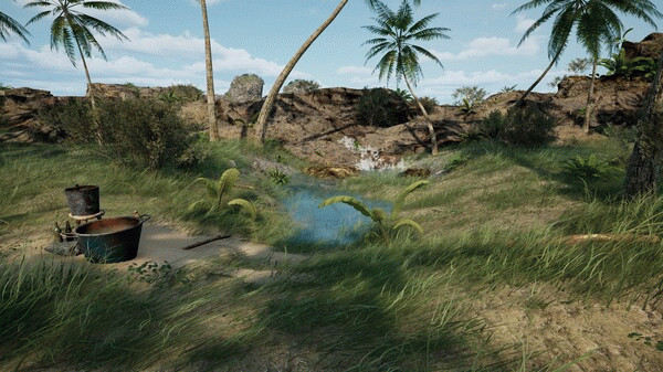 Игра KeepUp Survival - Tropical Island Map, скриншот