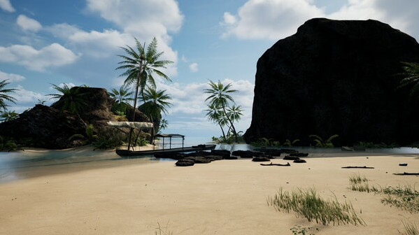 Игра KeepUp Survival - Tropical Island Map, скриншот