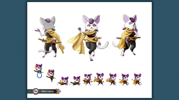 Игра Kemono Heroes - Artbook, скриншот