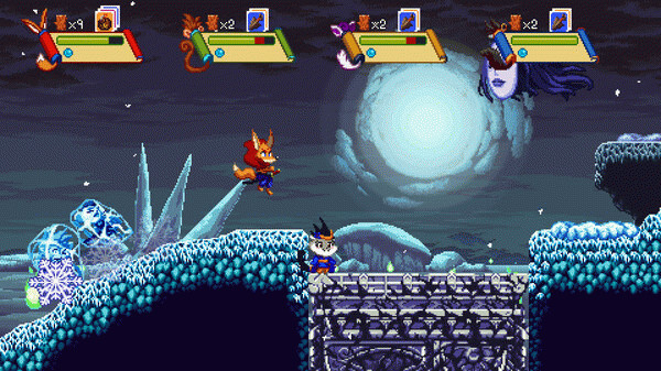 Игра Kemono Heroes, скриншот