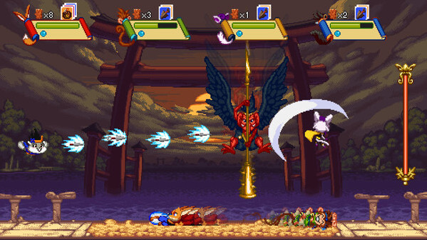 Игра Kemono Heroes, скриншот