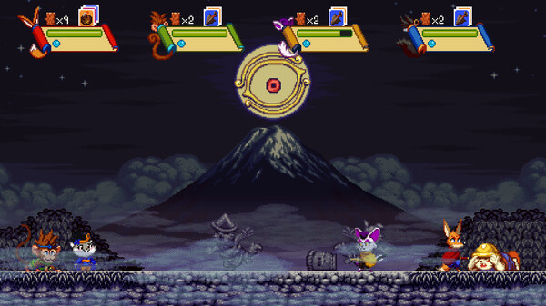 Игра Kemono Heroes, скриншот