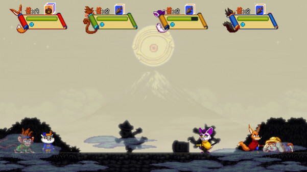 Игра Kemono Heroes, скриншот