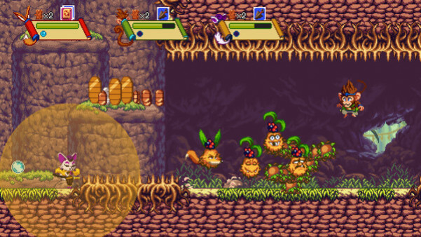 Игра Kemono Heroes, скриншот