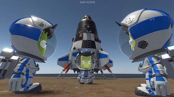 Игра Kerbal Space Program 2, скриншот