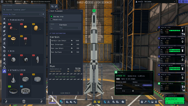 Игра Kerbal Space Program 2, скриншот