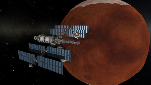 Игра Kerbal Space Program, скриншот