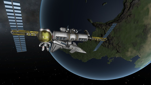 Игра Kerbal Space Program, скриншот