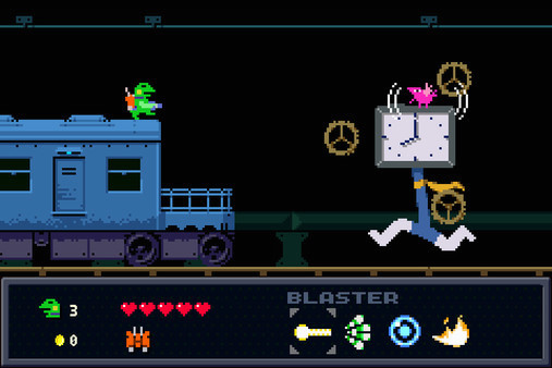 Игра Kero Blaster, скриншот