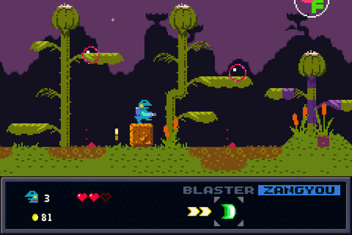 Игра Kero Blaster, скриншот