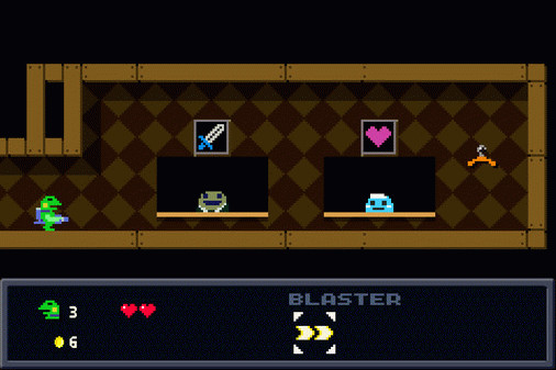 Игра Kero Blaster, скриншот
