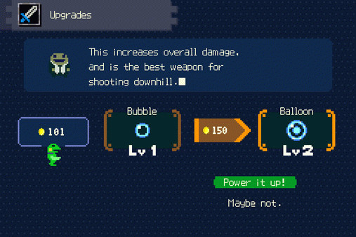 Игра Kero Blaster, скриншот