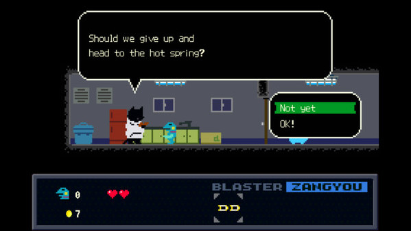 Игра Kero Blaster, скриншот