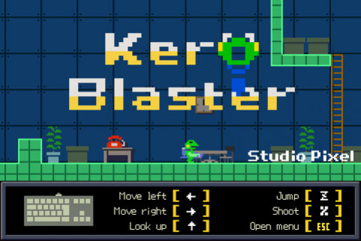 Игра Kero Blaster, скриншот