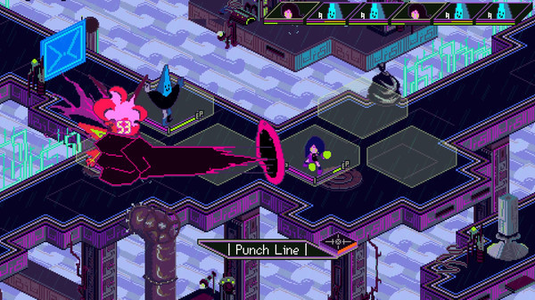 Игра Keylocker | Turn Based Cyberpunk Action, скриншот
