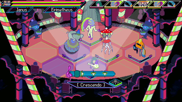 Игра Keylocker | Turn Based Cyberpunk Action, скриншот