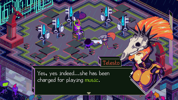Игра Keylocker | Turn Based Cyberpunk Action, скриншот