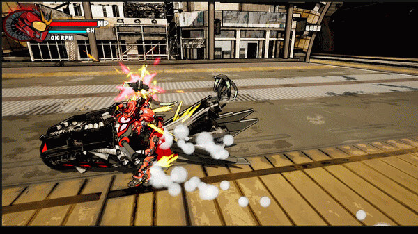Игра Kijutsu Rider, скриншот