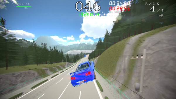 Игра KIKEN Drive (2nd Lap), скриншот