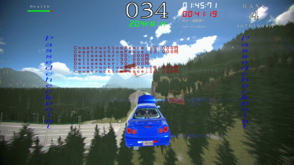 Игра KIKEN Drive (2nd Lap), скриншот