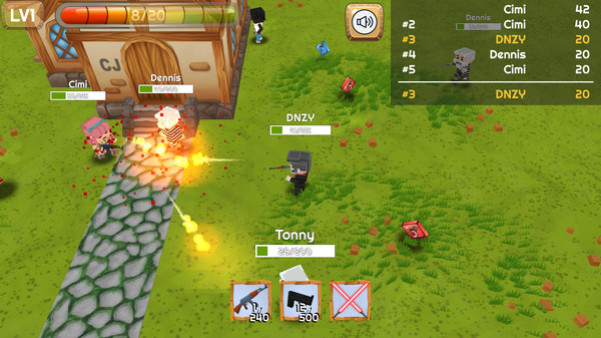 Игра Kill Him! Online Wars, скриншот