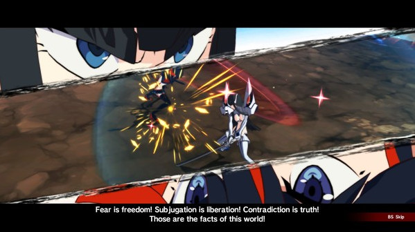 Игра KILL la KILL -IF, скриншот