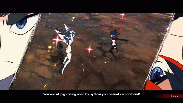 Игра KILL la KILL -IF, скриншот