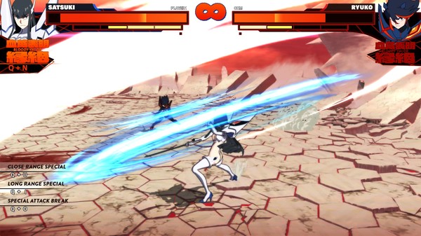 Игра KILL la KILL -IF, скриншот