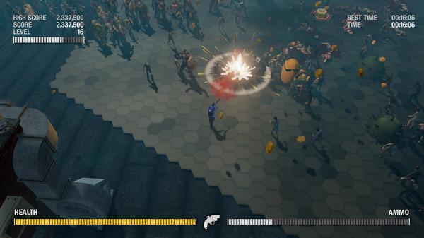 Игра #KILLALLZOMBIES, скриншот