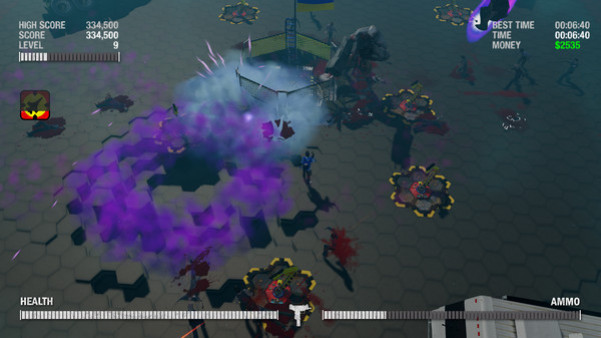 Игра #KILLALLZOMBIES, скриншот