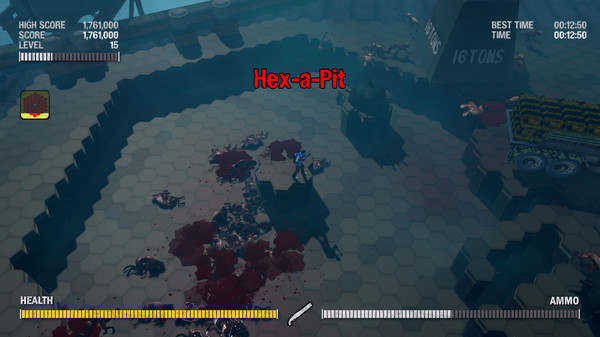 Игра #KILLALLZOMBIES, скриншот