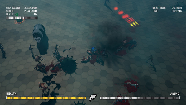 Игра #KILLALLZOMBIES, скриншот