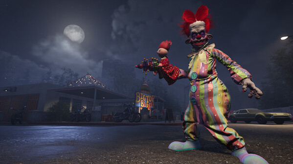 Игра Killer Klowns from Outer Space, скриншот