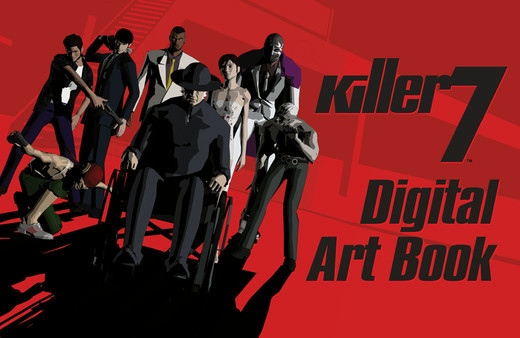 Игра killer7: Digital Art Booklet, скриншот