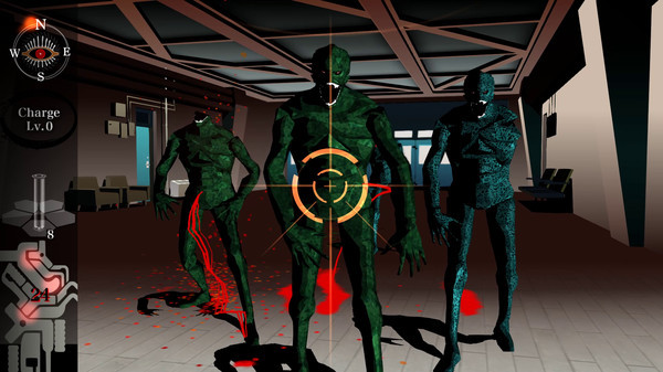 Игра killer7, скриншот