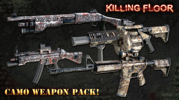 Игра Killing Floor - Camo Weapon Pack, скриншот