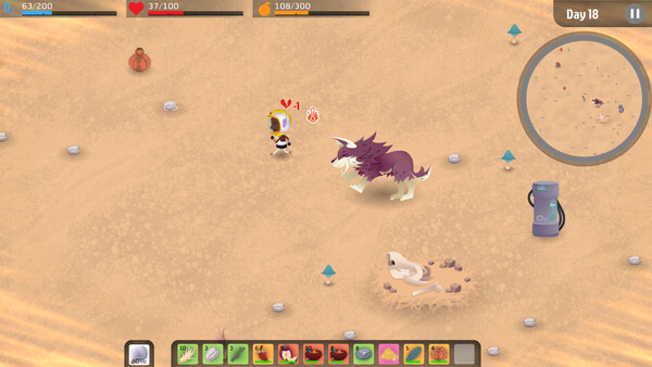 Игра Kind Heart Survivors, скриншот