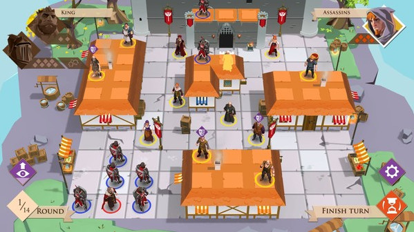Игра King and Assassins, скриншот