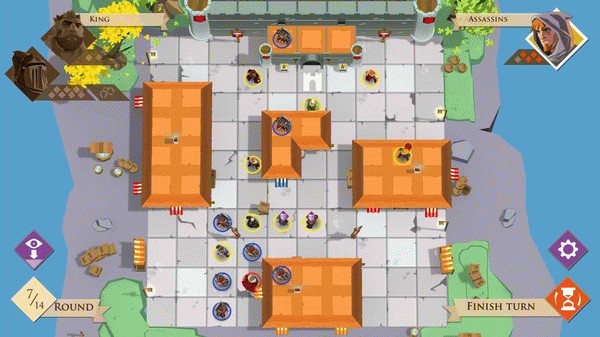 Игра King and Assassins, скриншот