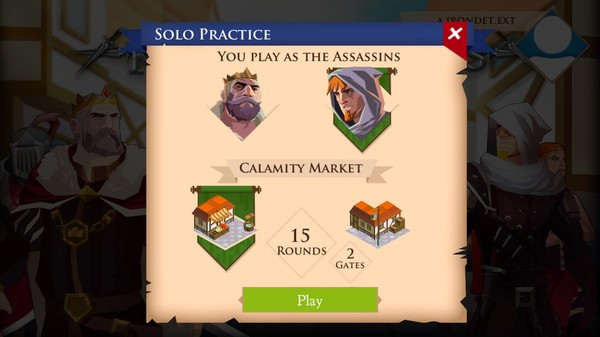 Игра King and Assassins, скриншот