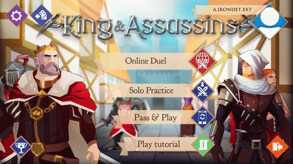 Игра King and Assassins, скриншот