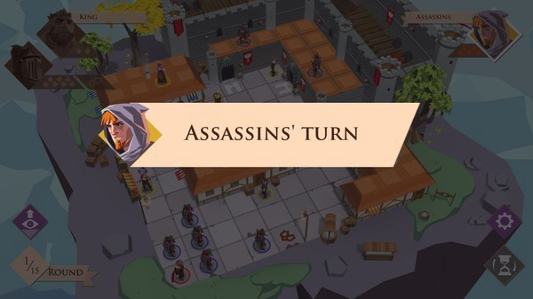 Игра King and Assassins, скриншот